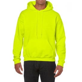 Colour Safety Green Gildan Hoodies