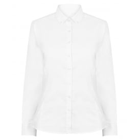 Women's modern long sleeve Oxford shirt