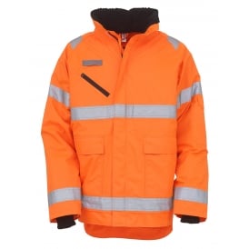 Hi-vis Fontaine storm jacket (HVP309)