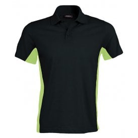 Kariban Flag Short Sleeve Bi-Colour Polo Shirt