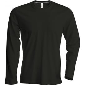 Kariban Long Sleeve Crew Neck T-Shirt