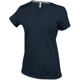 Kariban Women's Short Sleeve V-Neck T-Shirt