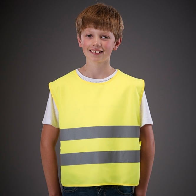 Yoko Kids hi vis 2 bands tabard (HVS269CH)