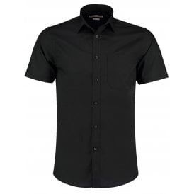 Poplin Shirt Short-Sleeved (Tailored fit)