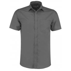 Poplin Shirt Short-Sleeved (Tailored fit)