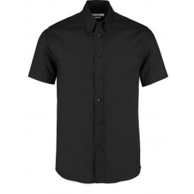 Premium Oxford Shirt Short-Sleeved (Tailored fit)