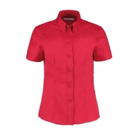 Women's Corporate Oxford Short-Sleeved Shirt