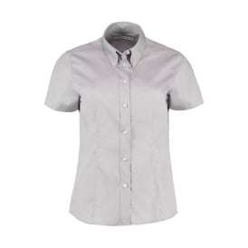 Women's Corporate Oxford Short-Sleeved Shirt