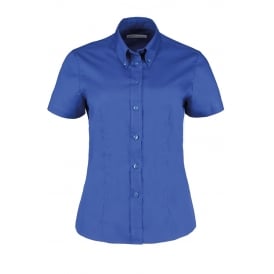 Women's Corporate Oxford Short-Sleeved Shirt