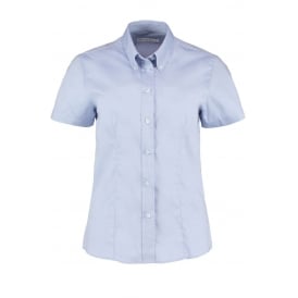 Women's Corporate Oxford Short-Sleeved Shirt