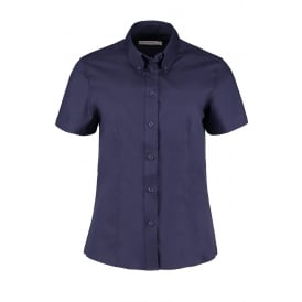 Women's Corporate Oxford Short-Sleeved Shirt