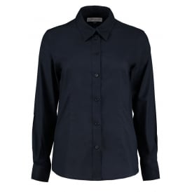 Women's Workplace Oxford Blouse Long-Sleeved (Tailored fit)