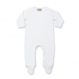 Larkwood Contrast Long Sleeve Sleepsuit