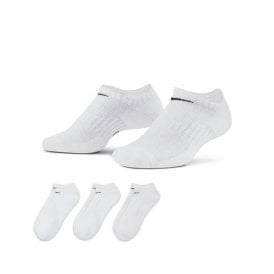 Nike Everyday Cushioned No Show Socks (3 pairs)