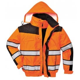 Portwest Hi-vis Classic Bomber Jacket (C466)