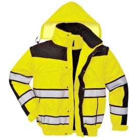 Portwest Hi-vis Classic Bomber Jacket (C466)