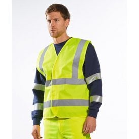 Portwest Hi-Vis Two Band & Brace vest (C470)