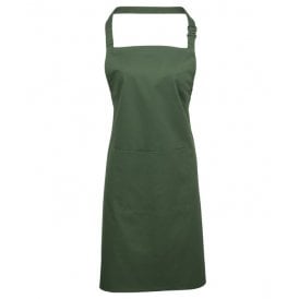 Premier Colours Bib Apron with Pocket