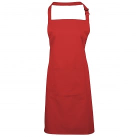 Premier Colours Bib Apron with Pocket