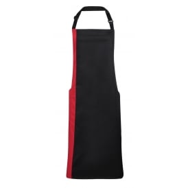 Premier Contrast Bib Apron