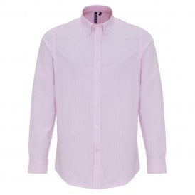 Premier Cotton-rich Oxford Stripes Shirt