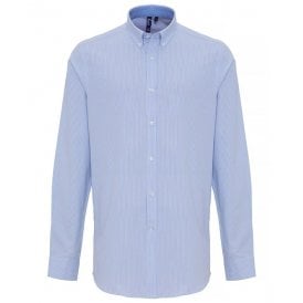 Premier Cotton-rich Oxford Stripes Shirt