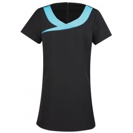 Premier 'Ivy' Beauty and Spa Tunic Contrast Neckline