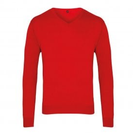 Premier V-Neck Knitted Sweater