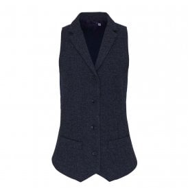 Premier Women's Herringbone Waistcoat