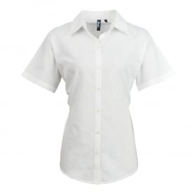 Premier Women's Signature Oxford Short Sleeve Shirt