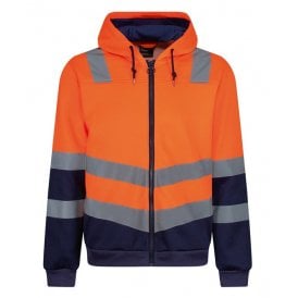 Regatta Pro Hi-Vis Full Zip Hoodie