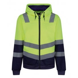 Regatta Pro Hi-Vis Full Zip Hoodie