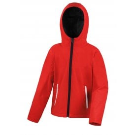 Result Core Junior TX Performance Hooded Softshell Jacket