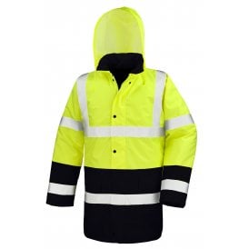 Result Core Motorway Two-tone Safety Coat