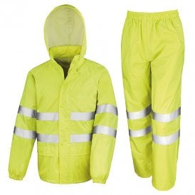 Result Safeguard High-viz Waterproof Suit