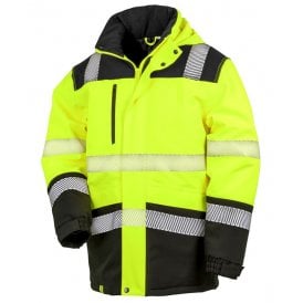 Result Printable Softshell Safety Coat