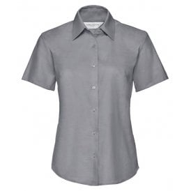 Russell Women's Short Sleeve Oxford Shirt