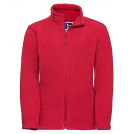 Russell Europe Kids Full Zip Outdoor Fleece