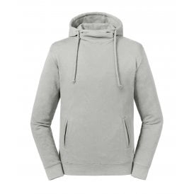 Russell Europe Pure Organic High Collar Hooded Sweatshirt