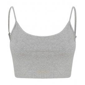 SF Women's Sustainable Fashion Cropped Cami Top with Adjustable Straps