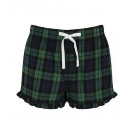 SF Women's Tartan Frill Shorts