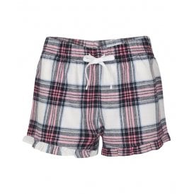 SF Women's Tartan Frill Shorts