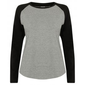 Women's Long Sleeve Baseball T-Shirt