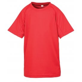 Spiro Junior Performance Aircool Tee