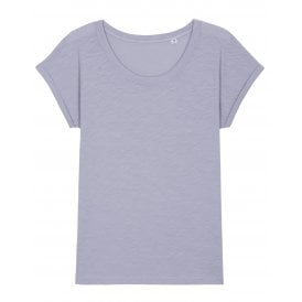 Women's Stella Rounders slub rolled sleeve slub t-shirt (STTW112)