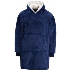 The Ribbon Oversized Cosy Reversible Sherpa Hoodie