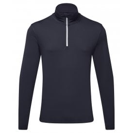 TriDri® Recycled Long Sleeve Brushed Back ¼ Zip Top