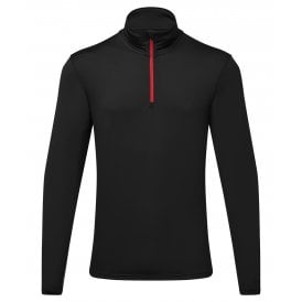 TriDri® Recycled Long Sleeve Brushed Back ¼ Zip Top