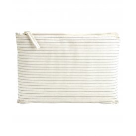 Westford Mill Striped Organic Accessory Pouch