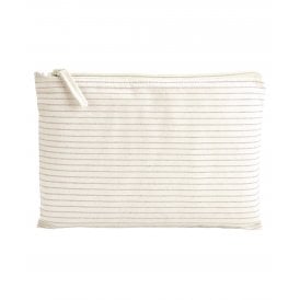 Westford Mill Striped Organic Accessory Pouch